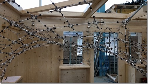 Cable-net formwork