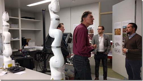 Peter, Jeremy, Philipp and Dr Block