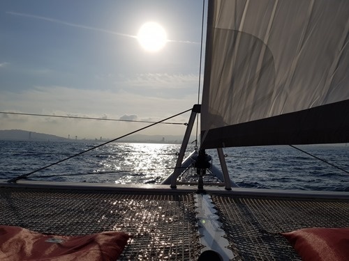 Out on the water