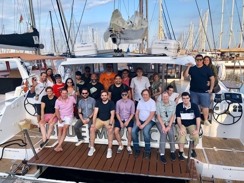 The whole group