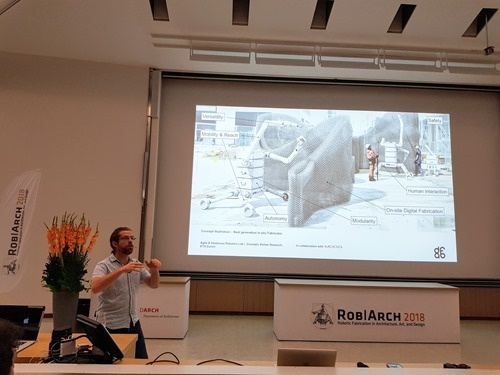 Jonas Buchli talking about autonomous construction robots of the future