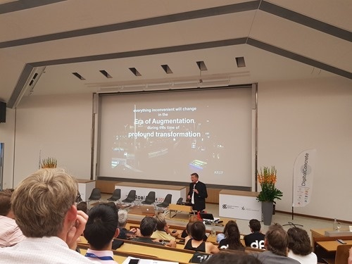 First night's keynote by Chris Luebkeman