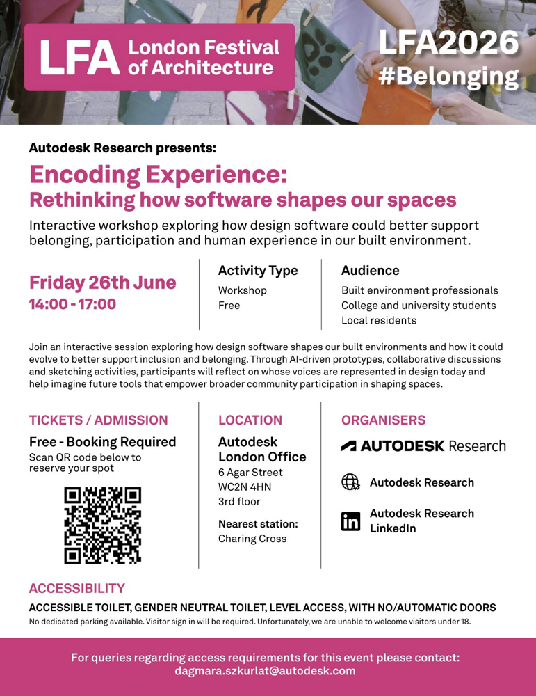Learn about our research at the London Festival of Architecture