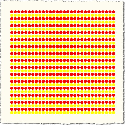 Alternate yellow rows