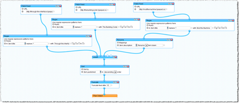 Autodesk Developer Blogs feed using Yahoo! Pipes