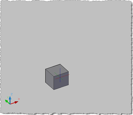 Jigging a box with a conceptual visual style