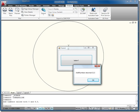 Result of driving AutoCAD via in- and out-of-proc code (redux)