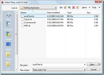 The RBLOAD command The RBLOAD command
