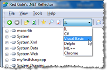 Language choice in Reflector