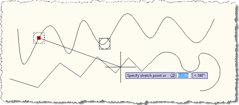 But only on the attached curve