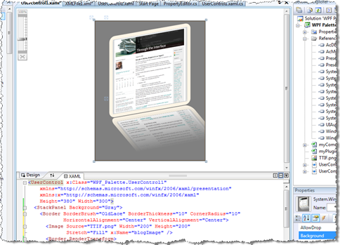 Our edited WPF User Control