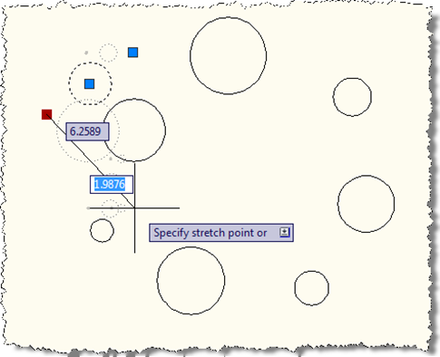 Grip-editing one of our circles, I mean lines