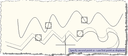 Moving the polyline without its points