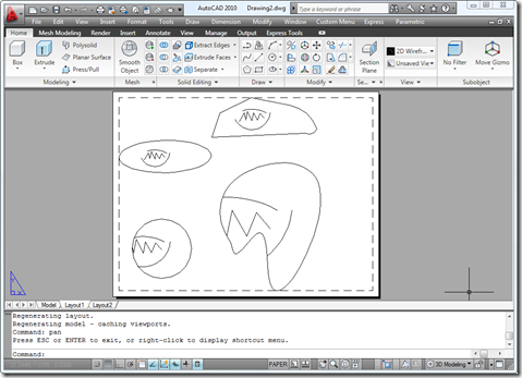Our non-rectangular viewports