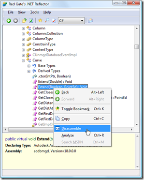 Disassembling the Curve's Extend function
