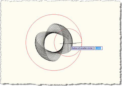 Defining our inner radius (larger)