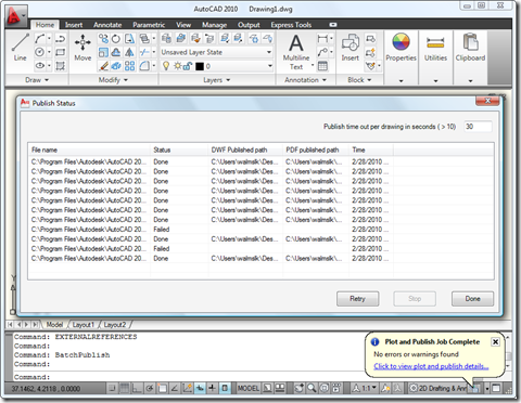 Failed a couple of drawings - time to retry