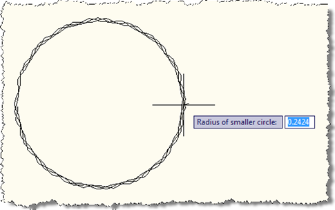 A small inner radius