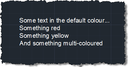 Our newly monochrome mtext