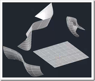 Nurbs surfaces in AutoCAD 2011