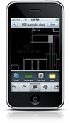 AutoCAD WS on iPhone