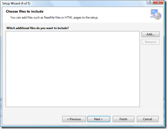 Additonal files to include