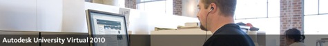 Autodesk University Virtual 2010