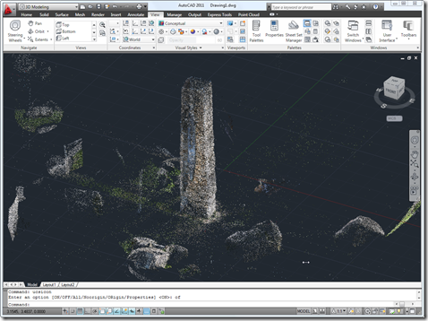 L'Epee de la Tène inside AutoCAD 2011
