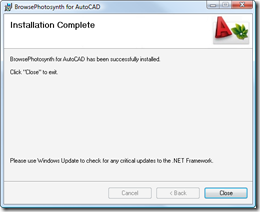 Installation is complete