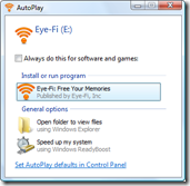 Eye-Fi AutoPlay