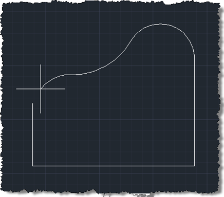 Jigging a polyline with arc segments