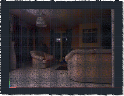 Our Kinect-captured point cloud