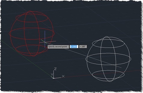Transient graphics showing points as dots
