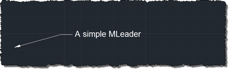 A simple MLeader