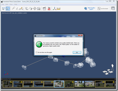 Photo Scene Editor v2 - mesh quality notice