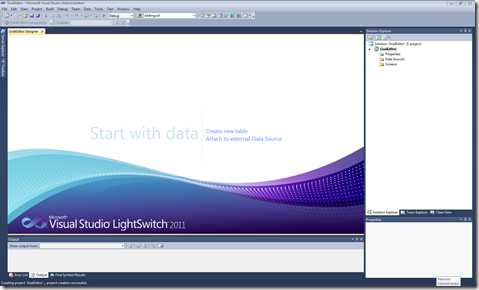 Streamlined 'Getting Started' page