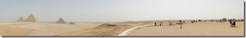 Pyramids panorama
