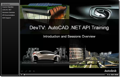 AutoCAD .NET DevTV - Introduction