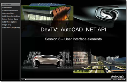 AutoCAD .NET DevTV - Session 8