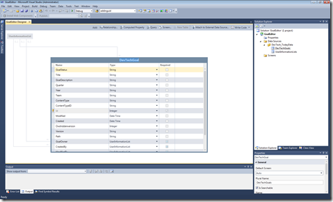 Our DevTech Goal in the Designer