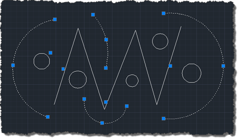 Our partially selected geometry