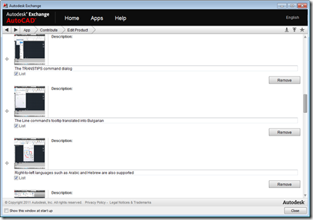 Some added screenshots