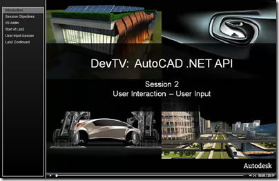 AutoCAD .NET DevTV - Session 2