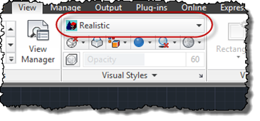The updated visual style setting