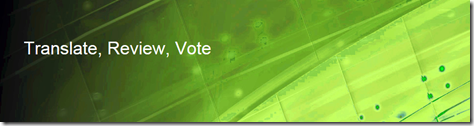 Translate, Review, Vote