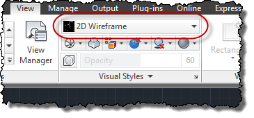 Default visual style setting