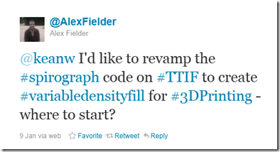 Laying down the gauntlet