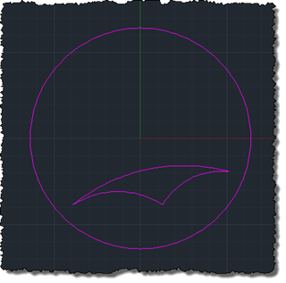 A simple hyperbolic triangle