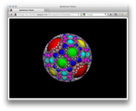 Apollonian Viewer web-page in Firefox on Mac
