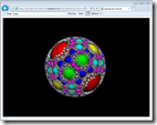 Apollonian Viewer web-page in IE9 on Windows 7